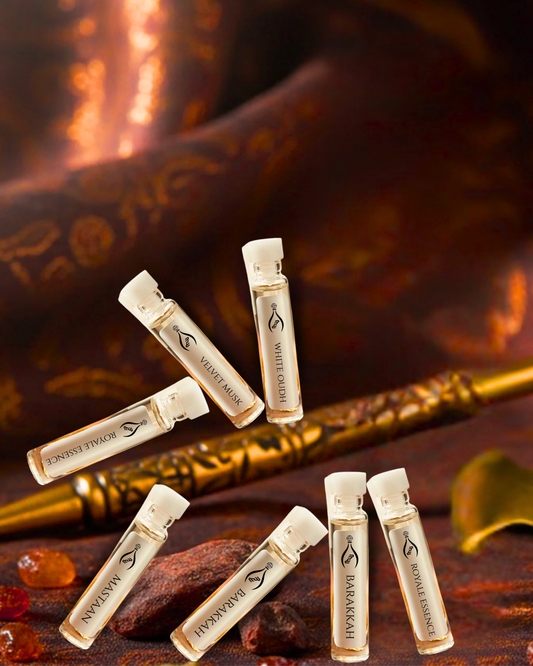 Classic Attar Discovery Set - Pack of 5 | 1ml Each (5ml) | Unisex Attars