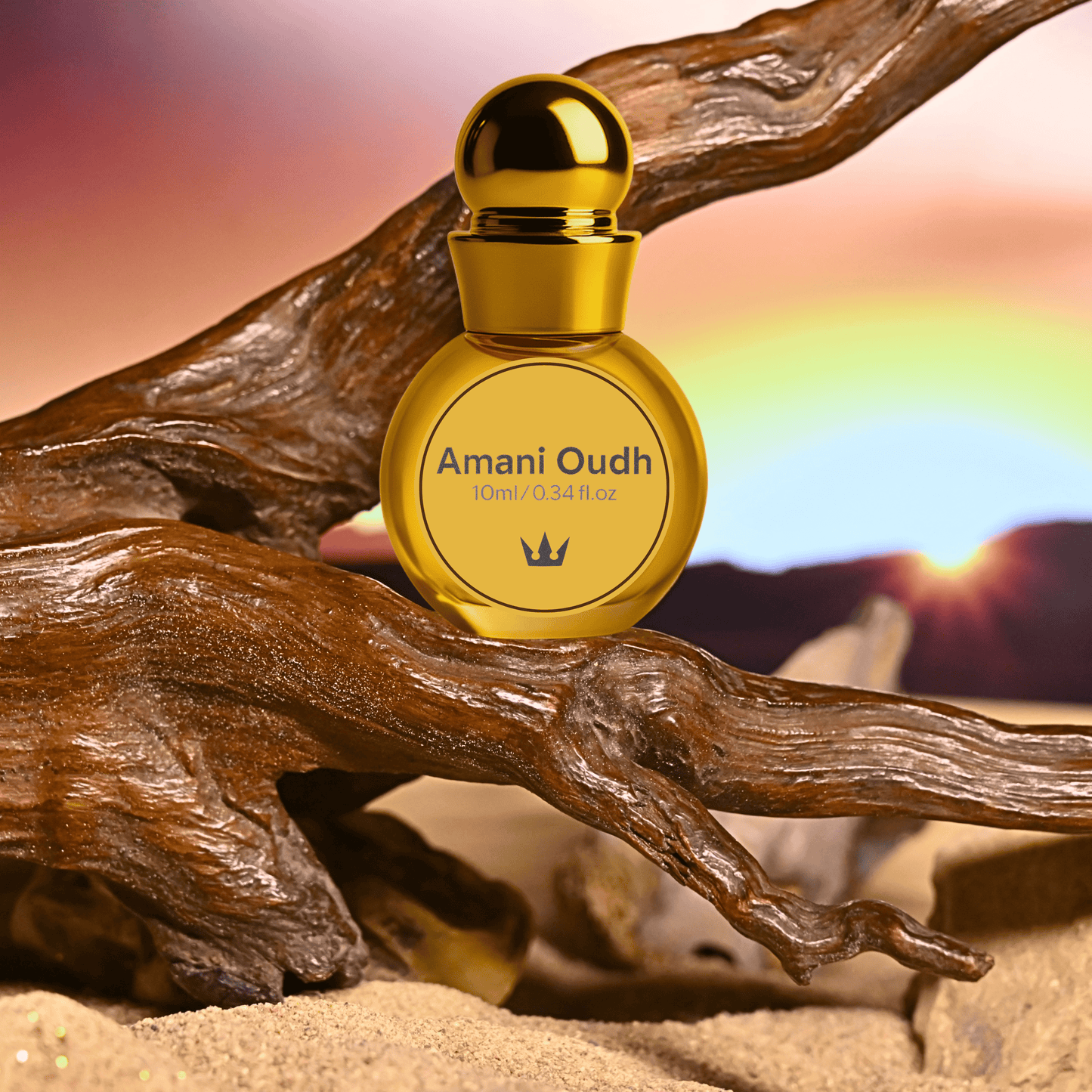 Amani Oudh by Essence Emporium | Attar for Men & Women | 10ml Roll-On |Fresh florals with Woody Musk - Essence Emporium