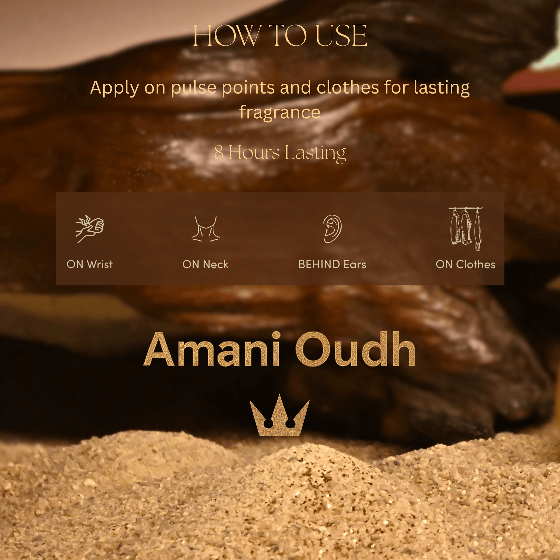 Amani Oudh by Essence Emporium | Attar for Men & Women | 10ml Roll-On |Fresh florals with Woody Musk - Essence Emporium