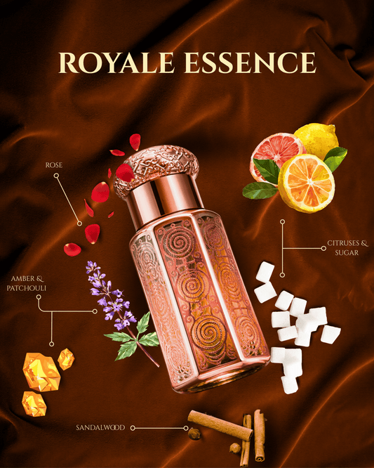 Royale Essence by Essence Emporium | Unisex Attar | 6ml Roll-On | Fresh Citrus Amber