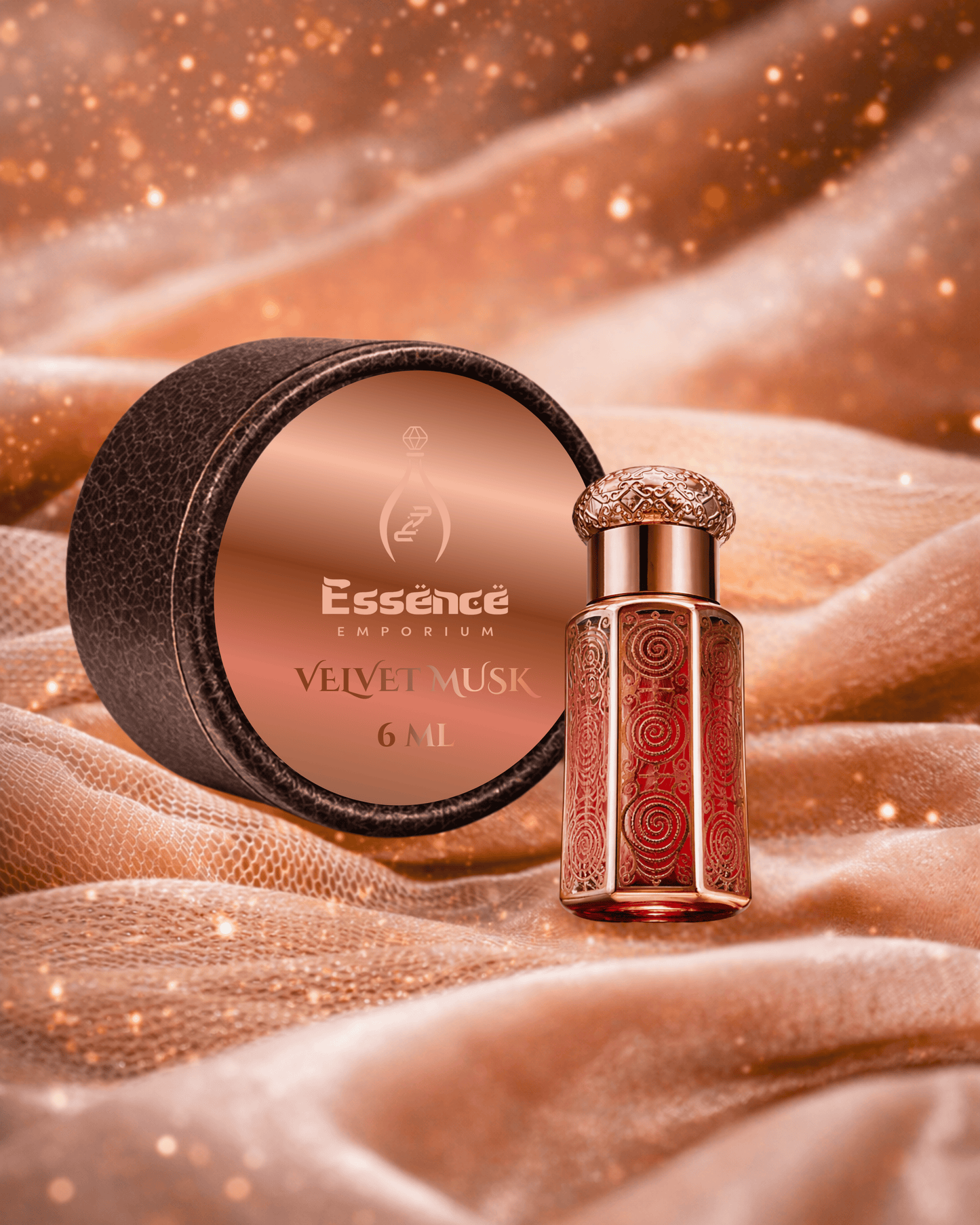 Velvet Musk by Essence Emporium | Unisex Attar | 6ml Roll-On | Creamy Floral Musk