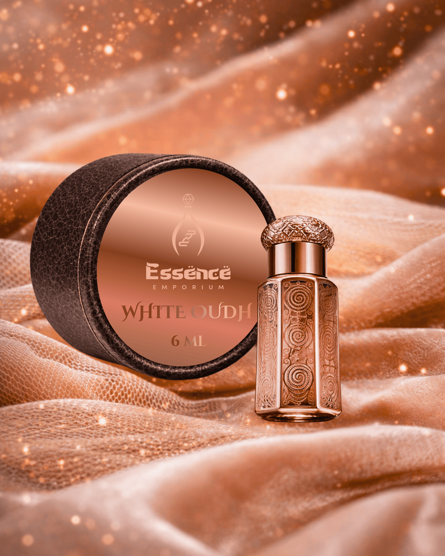 White Oudh by Essence Emporium | Unisex Attar | 6ml Roll-On | Clean Oud Luxury