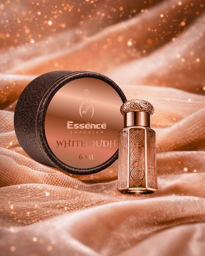 White Oudh by Essence Emporium | Unisex Attar | 6ml Roll-On | Clean Oud Luxury