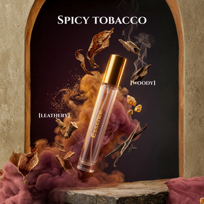 Spicy Tobacco Parfum by Essence Emporium-Long Lasting Woody Fragrance 10ml