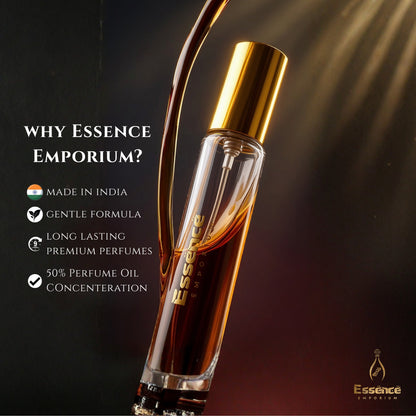Spicy Tobacco Parfum by Essence Emporium-Long Lasting Woody Fragrance 10ml