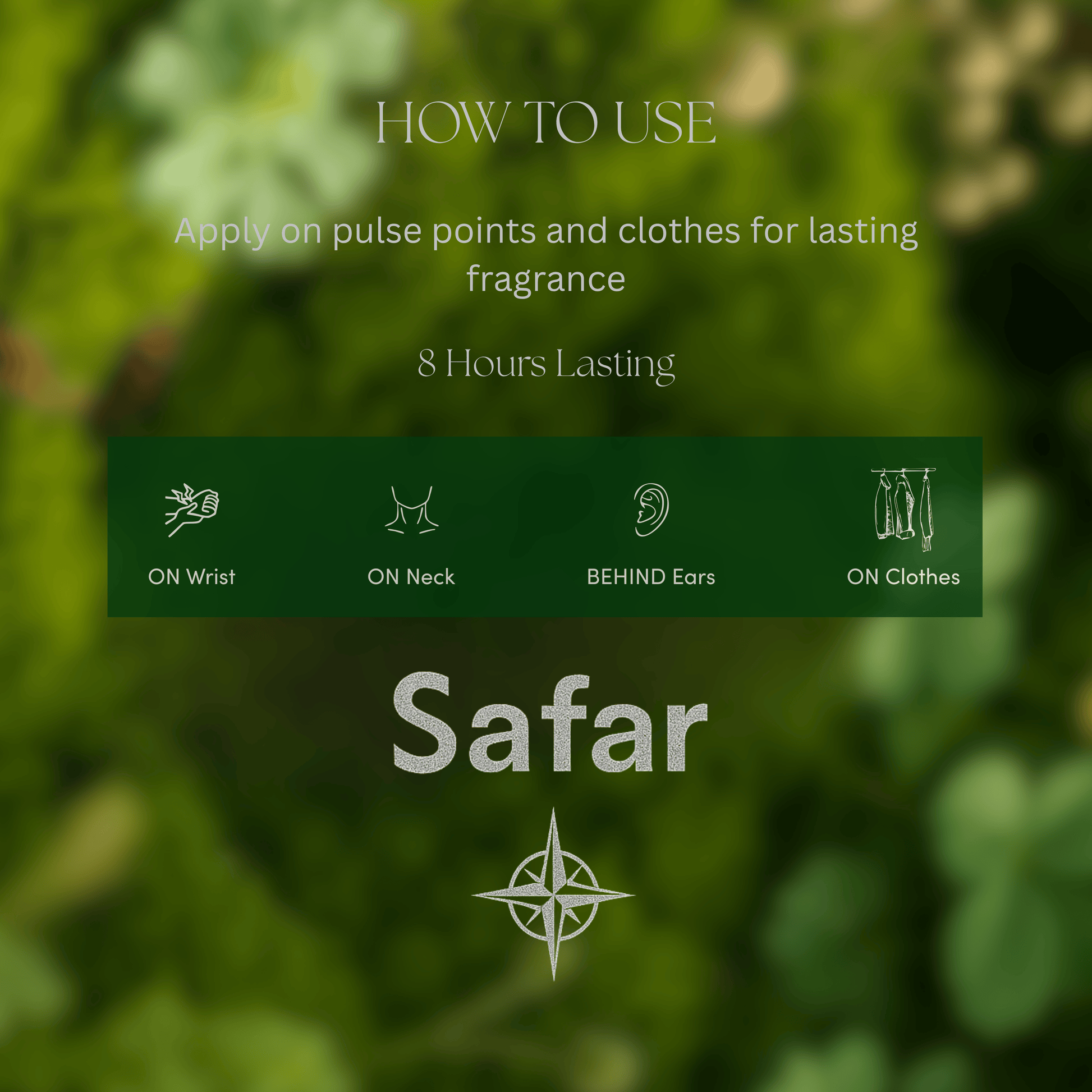 Safar by Essence Emporium | Attar for Men & Women | 10ml Roll-On | Mint Breeze & Oudh Freshness - Essence Emporium