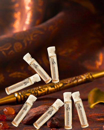 Classic Attar Discovery Set - Pack of 5 | 1ml Each (5ml) | Unisex Attars